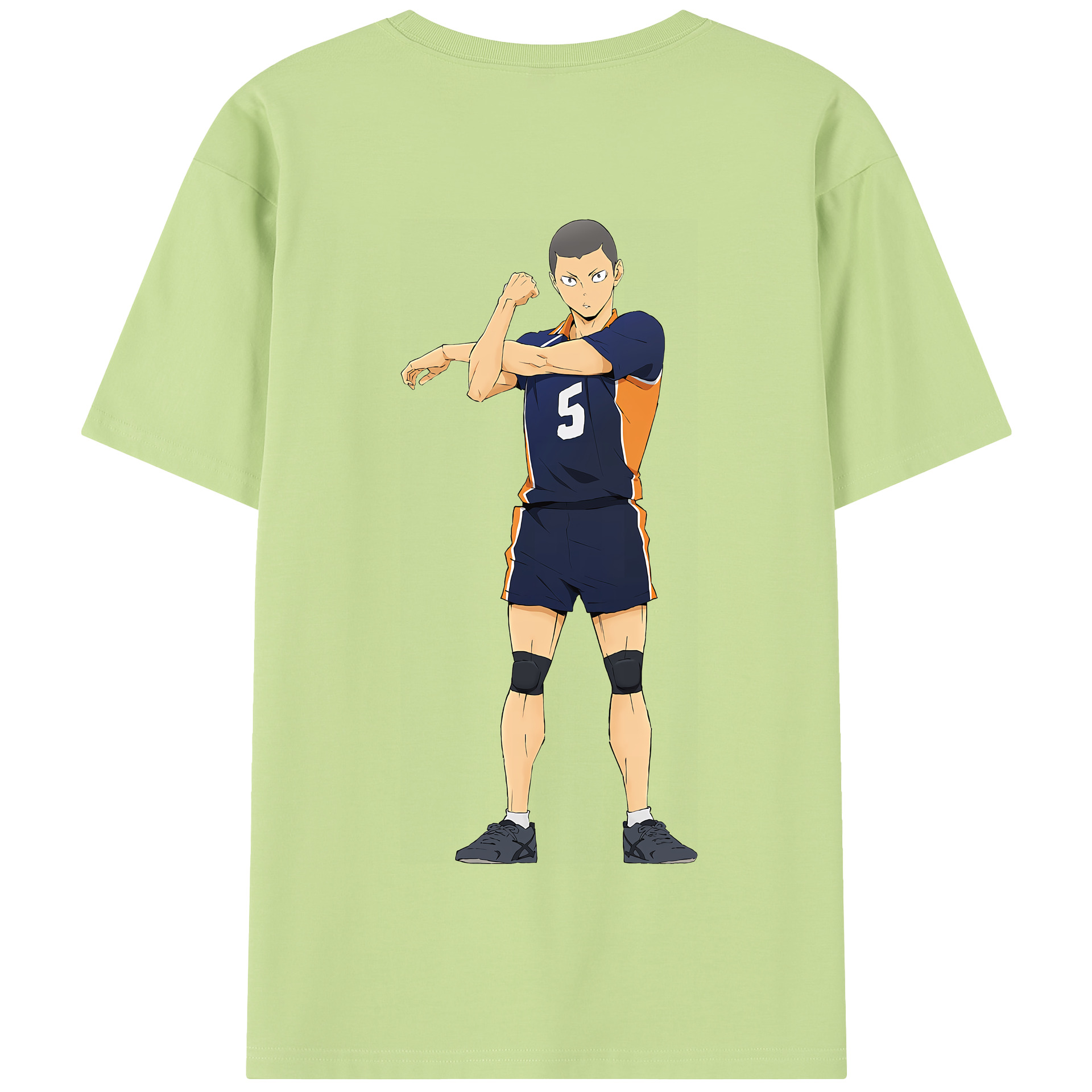 （画像用） ハイキュー!! Haikyu!! 綿100％半袖Tシャツ（背面プリント）